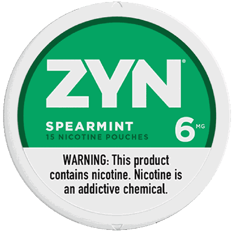 ZYN Spearmint 6MG Nicotine Pouches