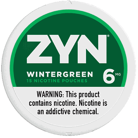 ZYN Wintergreen 6MG Nicotine Pouches