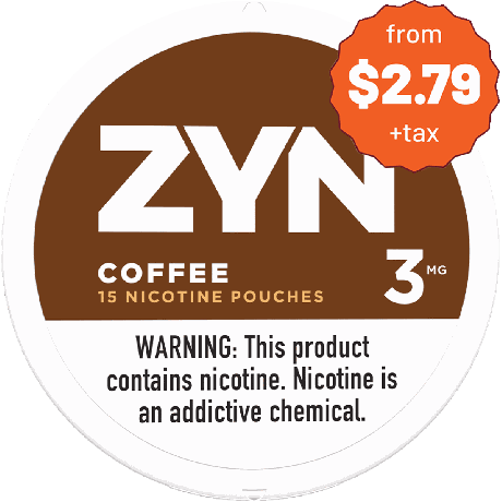 ZYN Coffee 3MG Nicotine Pouches