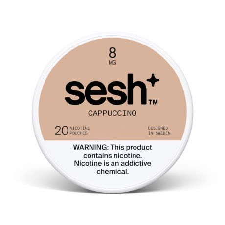 Sesh+ Cappuccino 8mg 