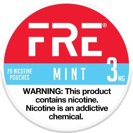 FRE Mint 3MG Nicotine Pouches