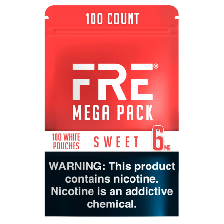 FRE Sweet Mega Pack 6MG Nicotine Pouches - Bundle