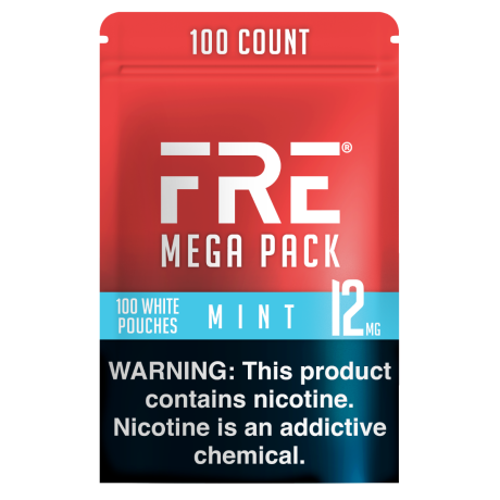 FRE Mint Mega Pack 12MG Nicotine Pouches - Bundle