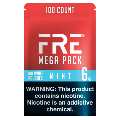 FRE Mint Mega Pack 6MG Nicotine Pouches - Bundle
