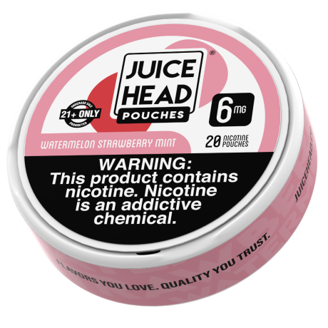 Juice Head Pouches Watermelon Strawberry Mint 6MG