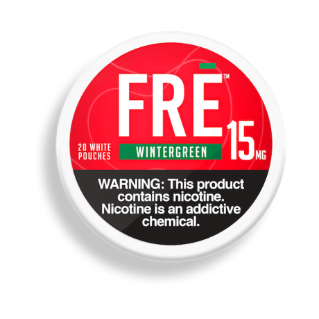 FRE Wintergreen 15MG Nicotine Pouches