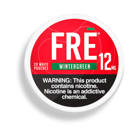 FRE Wintergreen 12MG Nicotine Pouches