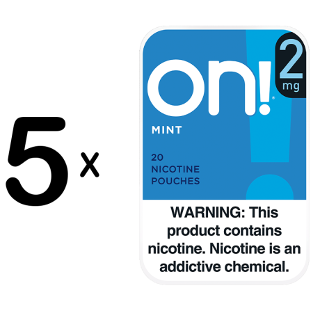On! Mint 2mg 5 for $10