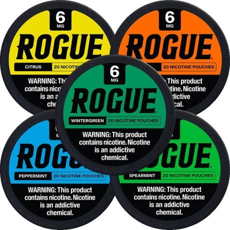 Rogue 6MG New Mixpack Nicotine Pouches Rogue 6MG New Mixpack Nicotine Pouches