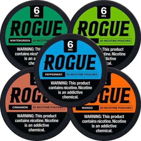 Rogue 6MG Mixpack Nicotine Pouches Rogue 6MG Mixpack Nicotine Pouches