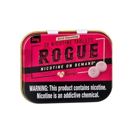 Rogue Berry 2mg, Nicotine Tablets Rogue Berry 2mg, Nicotine Tablets