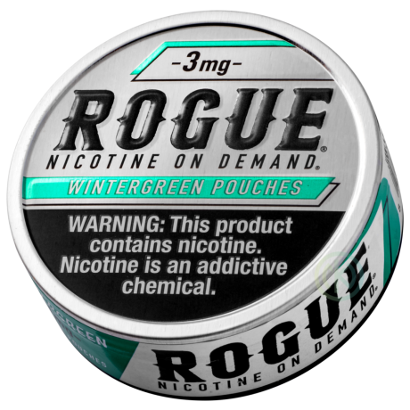 Rogue Wintergreen 3mg, Nicotine Pouches