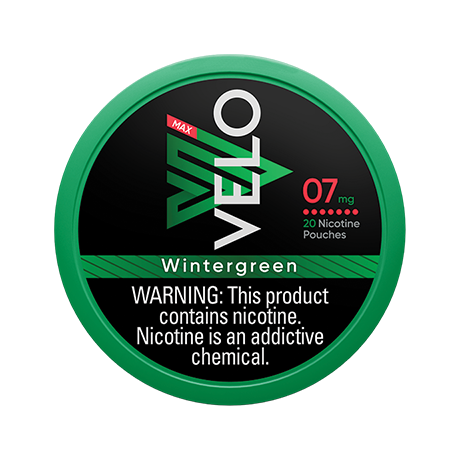 Velo Max Wintergreen 7MG Nicotine Pouches