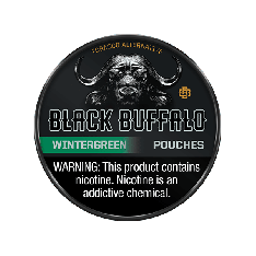 Black Buffalo Wintergreen Nicotine Pouches