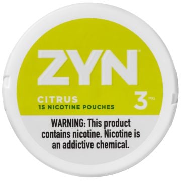 ZYN 3mg Citrus Nicotine Pouches