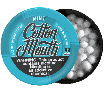 Cotton Mouth Mint Nicotine Infused Cotton