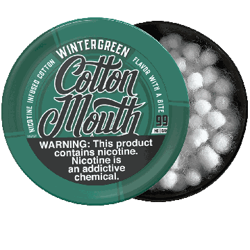Cotton Mouth Wintergreen Nicotine Infused Cotton
