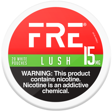 FRĒ Lush 15MG Nicotine Pouches