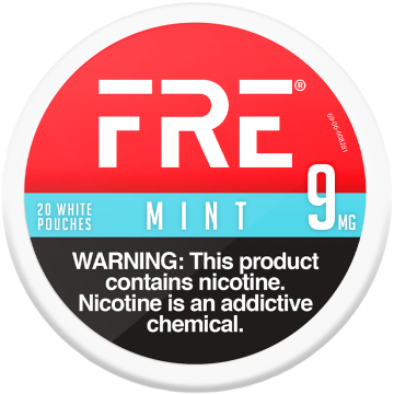 Fre Mint 9mg Front View