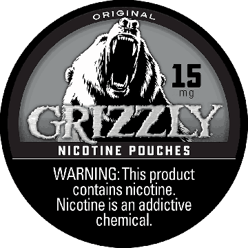 Grizzly Original 15MG Nicotine Pouches
