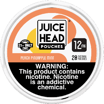 Juice Head Pouches Peach Pineapple Mint 12MG