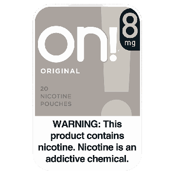 on! 8mg Original Nicotine Pouches