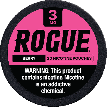 Rogue Berry 3MG Nicotine Pouches Rogue Berry 3MG Nicotine Pouches