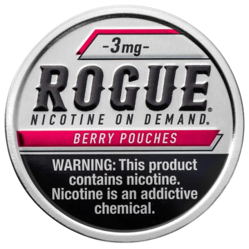 Rogue Berry 3MG Nicotine Pouches