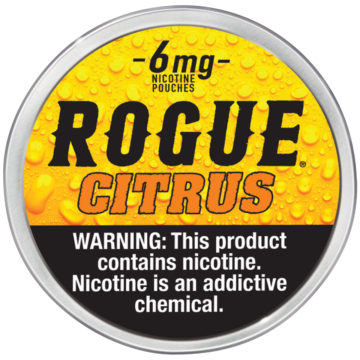Rogue Citrus 6MG Nicotine Pouches