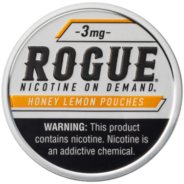 Rogue Honey Lemon 3mg, Nicotine Pouches