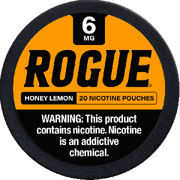 Rogue Honey Lemon 6mg, Nicotine Pouches