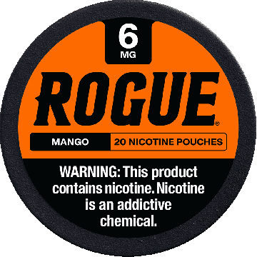 Rogue Mango 6mg, Nicotine Pouches