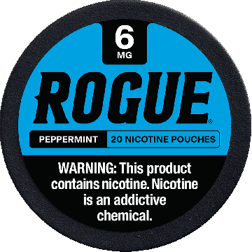 Rogue Peppermint 6mg, Nicotine Pouches