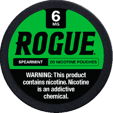 Rogue Spearmint 6MG Nicotine Pouches