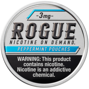 Rogue Peppermint 3mg, Nicotine Pouches