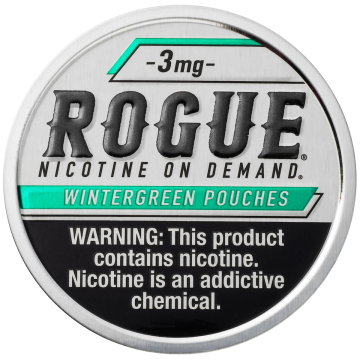 Rogue Wintergreen 3mg, Nicotine Pouches