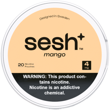 Sesh+ Mango 4mg Nicotine Pouches