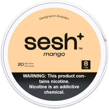 Sesh+ Mango 8mg Nicotine Pouches