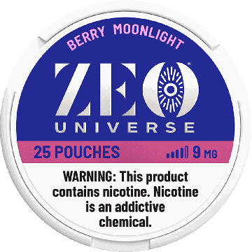 ZEO Universe Berry Moonlight 9mg Nicotine Pouches