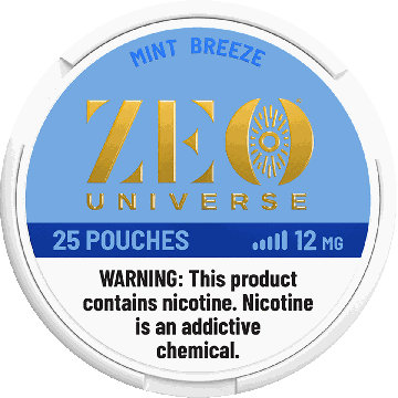 ZEO Universe Mint Breeze 12mg Nicotine Pouches