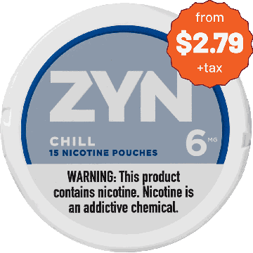ZYN Chill 6MG Nicotine Pouches