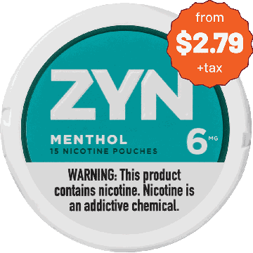 ZYN Menthol 6MG Nicotine Pouches