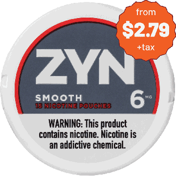 ZYN Smooth 6MG Nicotine Pouches