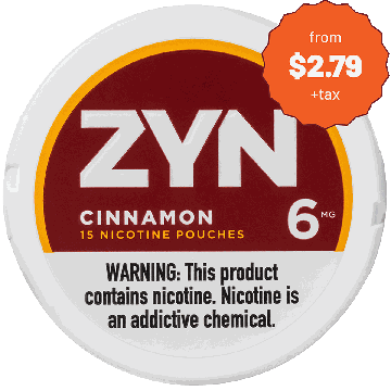 ZYN Cinnamon 6MG Nicotine Pouches