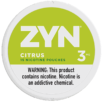 ZYN 3mg Citrus Nicotine Pouches
