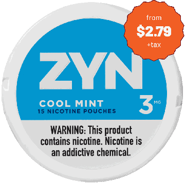 ZYN Cool Mint 3MG Nicotine Pouches