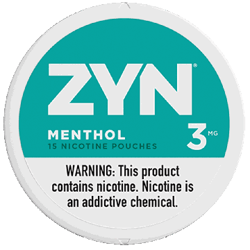 ZYN Menthol 3MG Nicotine Pouches