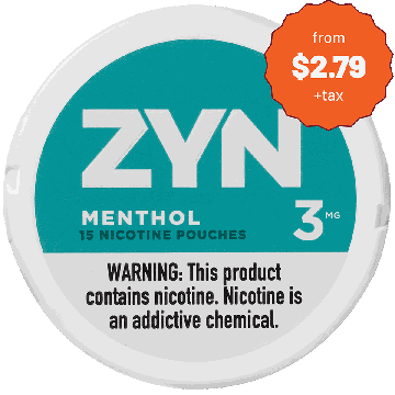 ZYN Menthol 3MG Nicotine Pouches
