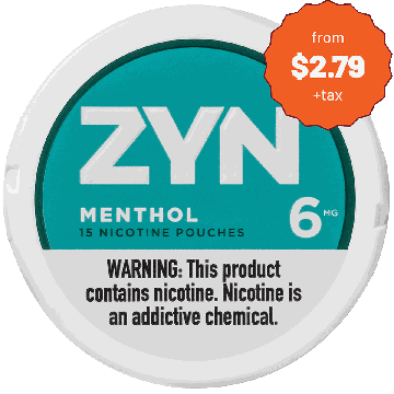 ZYN Menthol 6MG Nicotine Pouches