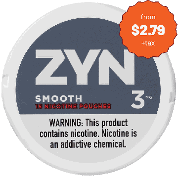 ZYN Smooth 3MG Nicotine Pouches